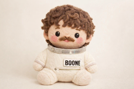 Benson Boone Dubai chocolate Moonbeam ice cream shop featuring matcha