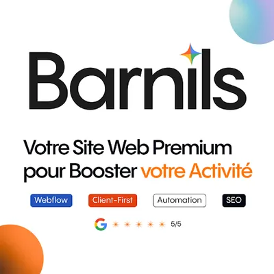 Barnils | Agence Webflow Remote