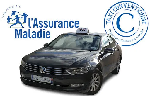 ABLE ACCESS TAXI conventionné CPAM Coursier