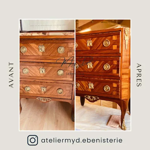 Atelier MyD - Ébéniste Toulouse. Restauration de meubles anciens et contemporains