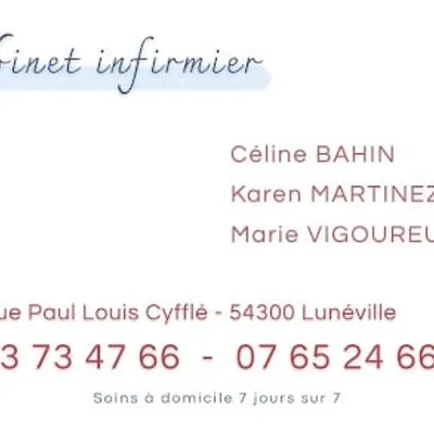 BAHIN Céline, MARTINEZ Karen et VIGOUREUX Marie