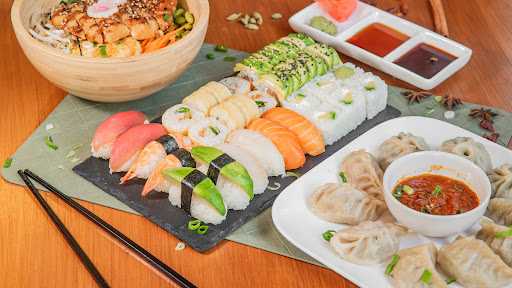 Snow lion sushi