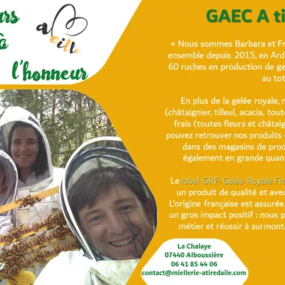 MIELLERIE A TIRE D'AILE