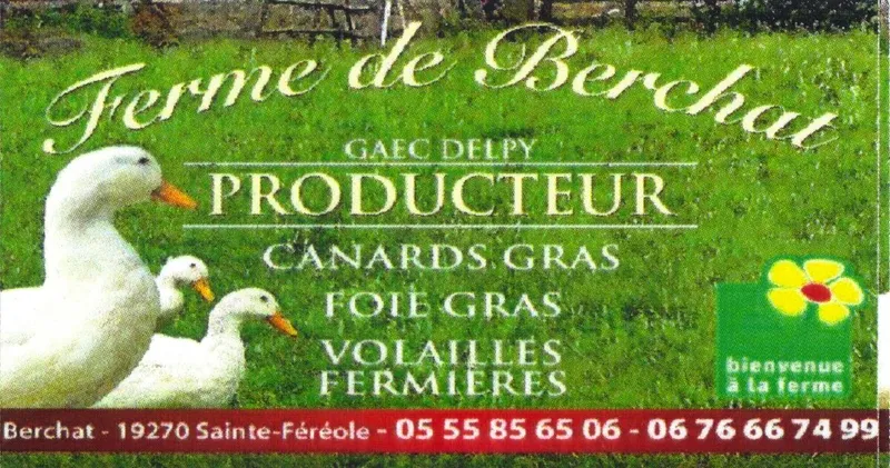 LA FERME DE BERCHAT - Olivier DELPY