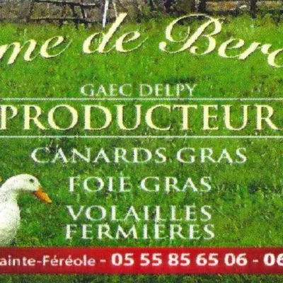 LA FERME DE BERCHAT - Olivier DELPY