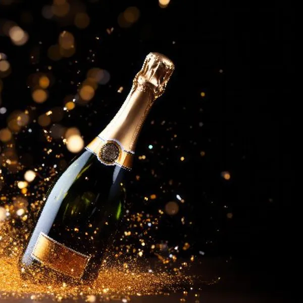 Champagne bouteille