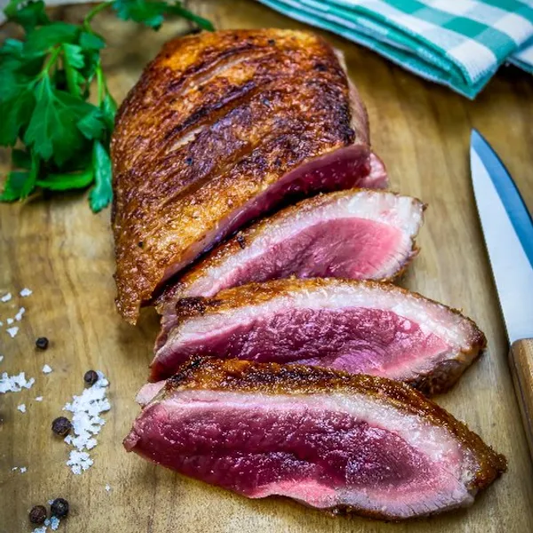 Magret de canard gras émincé