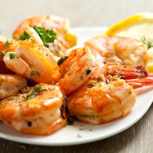 Gambas snackées